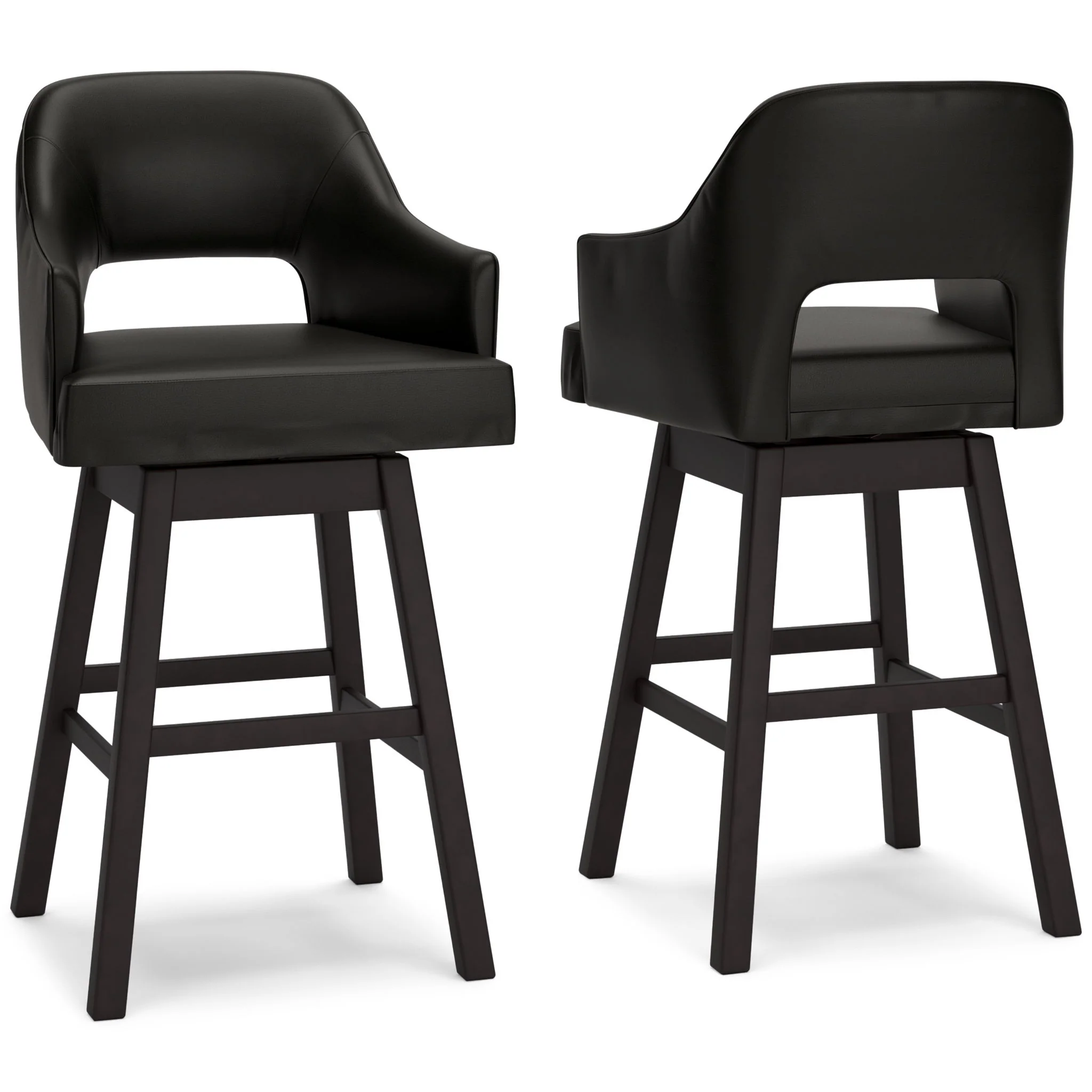 Tallenger - Upholstered Swivel Barstool (Set of 2) - Image 3